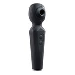 Rainbow Sucker Wand Vibrator - Zwart