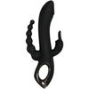 Evolved Evolved - Trifecta Rabbit Vibrator - Zwart Evolved Evolved - Trifecta Rabbit Vibrator - Zwart