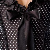 Rockabilly corset zwart