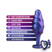Anal Adventures Matrix - Bumped Bling Anaal Plug