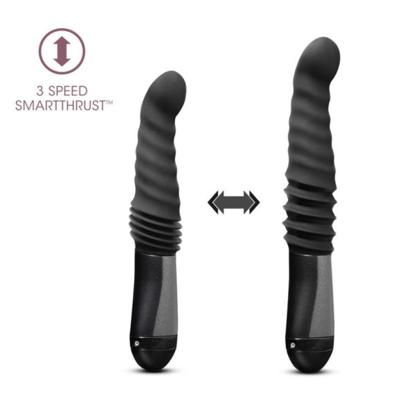 Temptasia Temptasia - Lazarus Stotende Dildo - Zwart