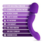 Wellness Wellness - Dual Sense Vibrator - Paars