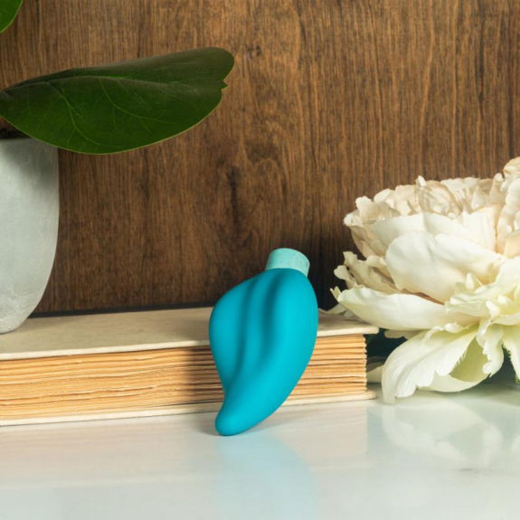 Gaia Gaia Eco Caress Vibrator - Aqua