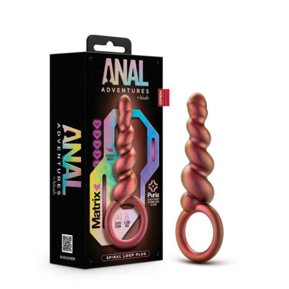 Anal Adventures Matrix - Spiral Loop Anaal Plug