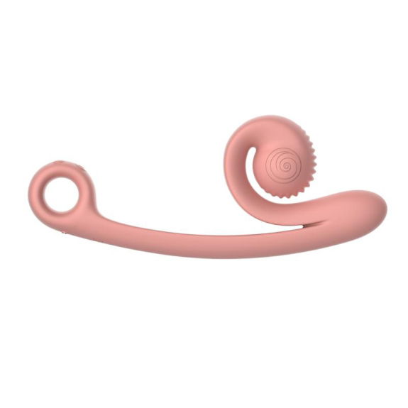 Snail Vibe Snail Vibe Curve Duo Vibrator - Peachy Pink