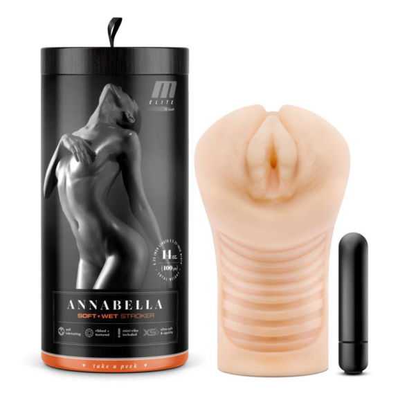 M Elite - Soft and Wet Annabella Masturbator M Elite - Soft and Wet Annabella Masturbator