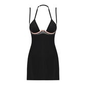 Obsessive Selinne Sexy Babydoll Met String - Zwart