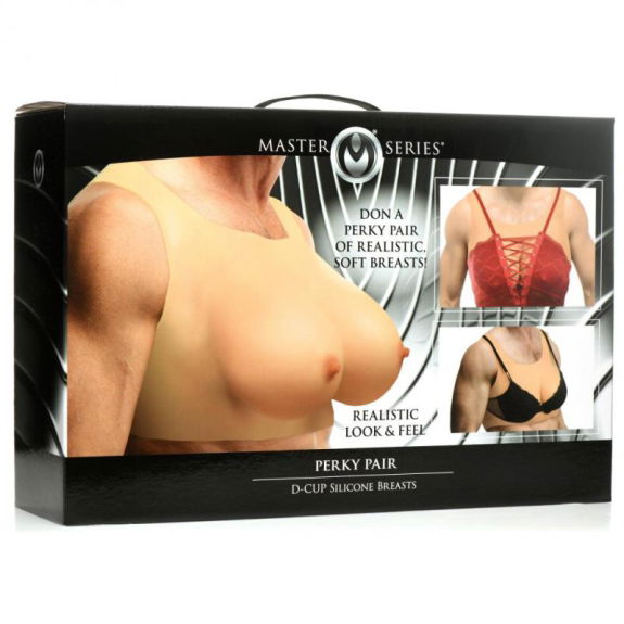 Master Series Perky Paar D-Cup Siliconen Borsten