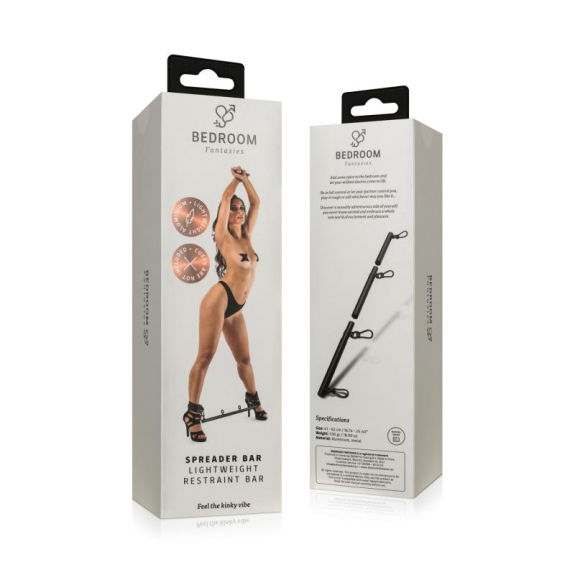 Bedroom Fantasies Verstelbare Spreidstang - Zwart