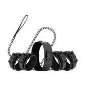 Bedroom Fantasies Total Restraint Complete Set - Zwart