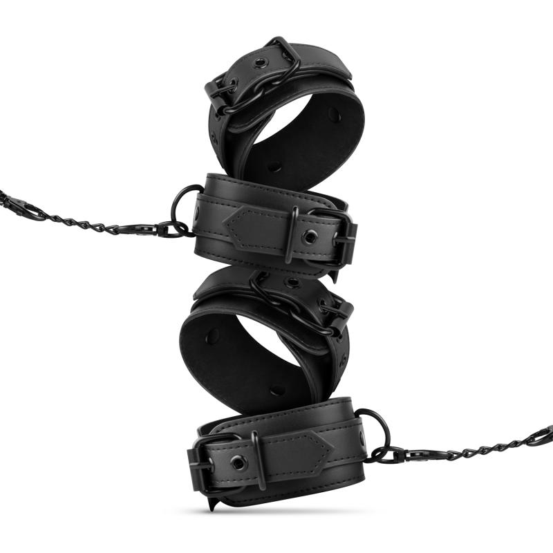 Kinky Bondage Set 5-delig - Zwart - afbeelding 5