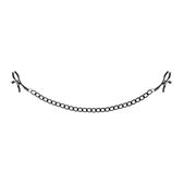Bedroom Fantasies Tepelklemmen Met Ketting - Zwart