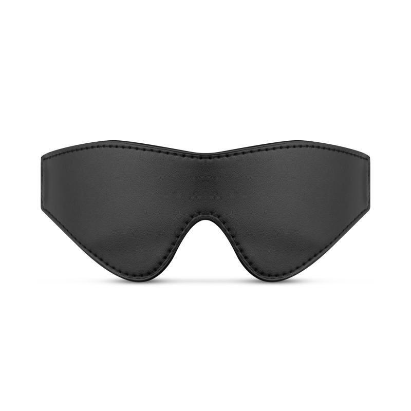 Imitatieleren Oogmasker - Zwart - afbeelding 4