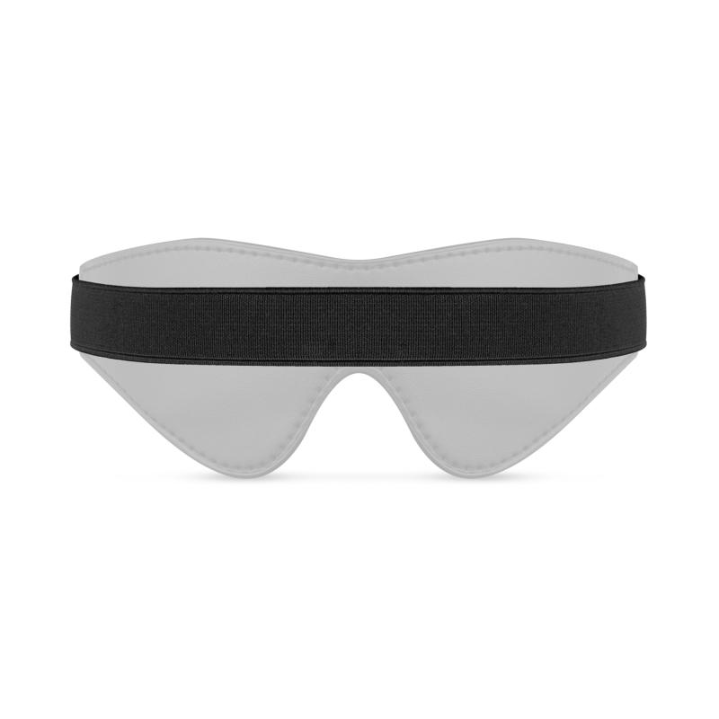Imitatieleren Oogmasker - Zwart - afbeelding 5