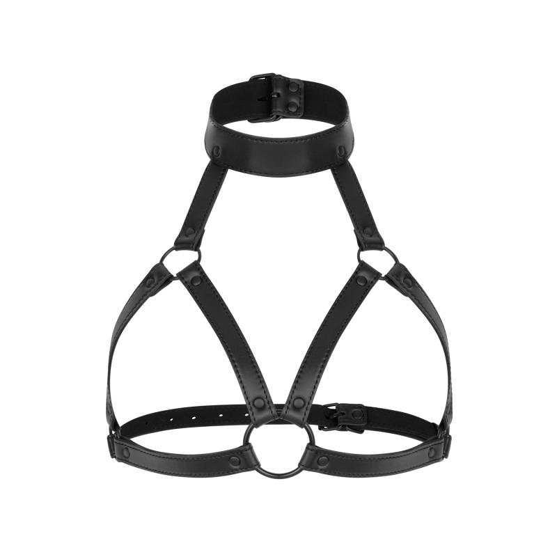 Chiara Bondage Harnas - Zwart - afbeelding 4
