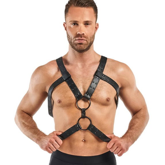 Bedroom Fantasies Rocco Bondage Harnas - Zwart