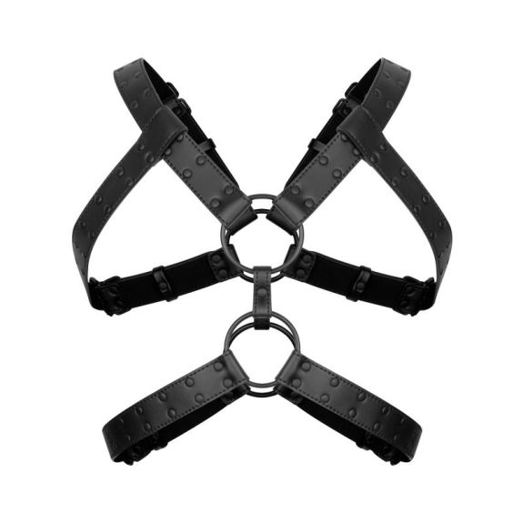Bedroom Fantasies Rocco Bondage Harnas - Zwart
