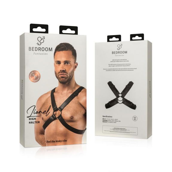 Bedroom Fantasies Lionel Bondage Harnas - Zwart