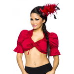 Dirndl blouse rood