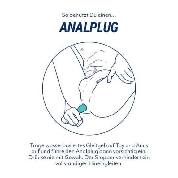 Doxy Doxy Butt Plug - Geribbeld