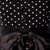 Rockabilly-jurk zwart stip