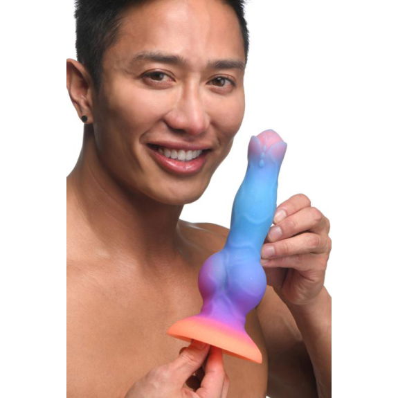 Creature Cocks Glow-in-the-dark Siliconen Alien Dildo