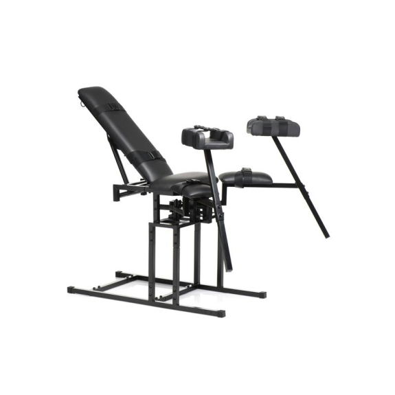 Master Series Stretching Bondagestoel -  Zwart