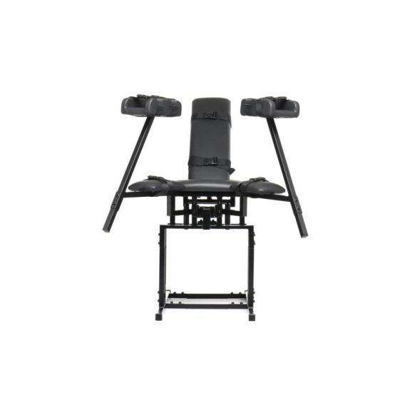 Master Series Stretching Bondagestoel -  Zwart