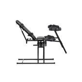 Master Series Stretching Bondagestoel -  Zwart