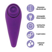 Feelztoys FemmeGasm Tapp 2 - Paars