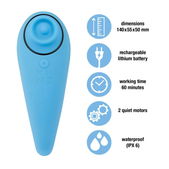 Feelztoys FemmeGasm Tapp 2 - Turquoise
