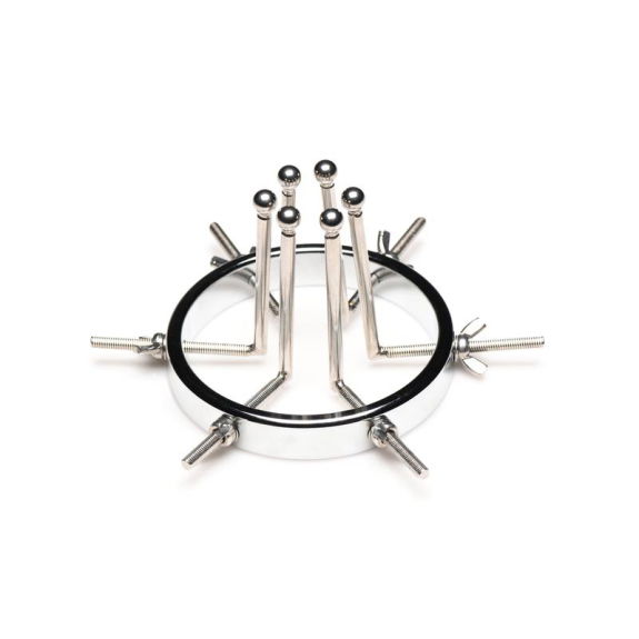 Master Series Oculus Roestvrij Stalen Buttplug