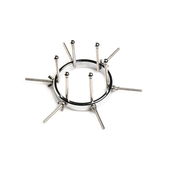 Master Series Oculus Roestvrij Stalen Buttplug