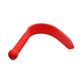 Master Series Siliconen Paddle - Rood