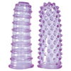 Lilac Thimble Set - Stimulerende Vingerhoezen voor Vrouw