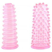 Roze Thimbles Set voor Vrouwelijke Masturbatie