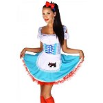 Dirndl lichtblauw Dirndl lichtblauw