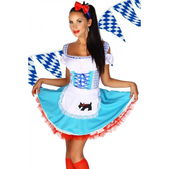 Dirndl lichtblauw