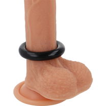 Flexibele en Weerbestendige Penisring 4.5cm Zwart