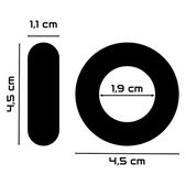 Flexibele en Weerbestendige Penisring 4.5cm Zwart