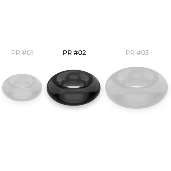 Flexibele en Weerbestendige Penisring 4.5cm Zwart