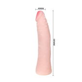 Realistische Siliconen Dildo 19 cm Willekeurige Doos Kle