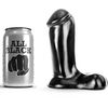 All Black - Dildo Realistic 14 cm - Voor Beginners