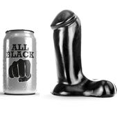 All Black - Dildo Realistic 14 cm - Voor Beginners