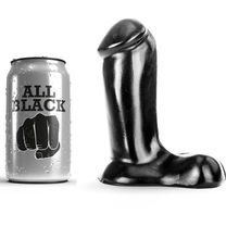 All Black - Dildo Realistic 14 cm - Voor Beginners