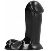 All Black - Dildo Realistic 14 cm - Voor Beginners