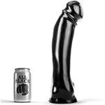 DONG 33 CM - Solide Zwarte Dildo