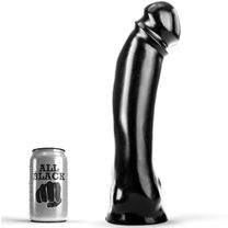 All Black - DONG 33 CM - Solide Zwarte Dildo