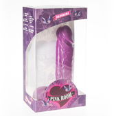 Pink room - Amadeo Realistische Dildo Paars 15.5 cm
