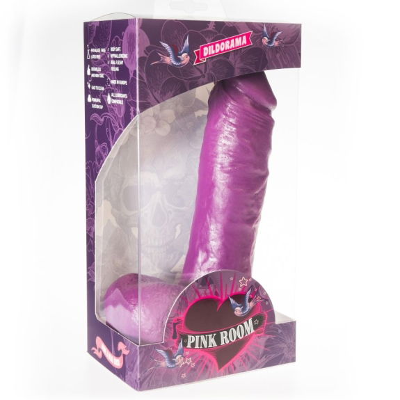 Pink room - Anton Realistische Dildo Paars 21.5 cm